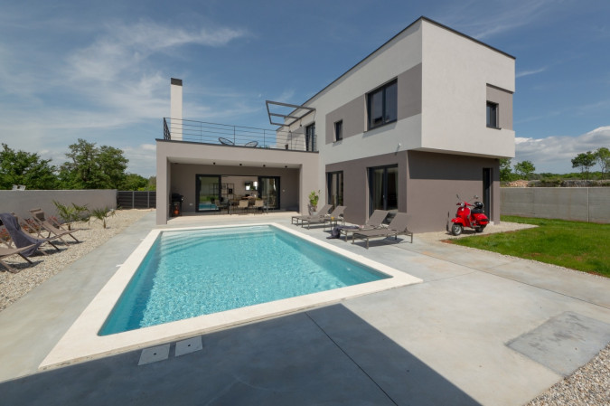 Villa che offre privacy e comfort, Villa Median con piscina, Vodnjan, Istria, Croazia Vodnjan